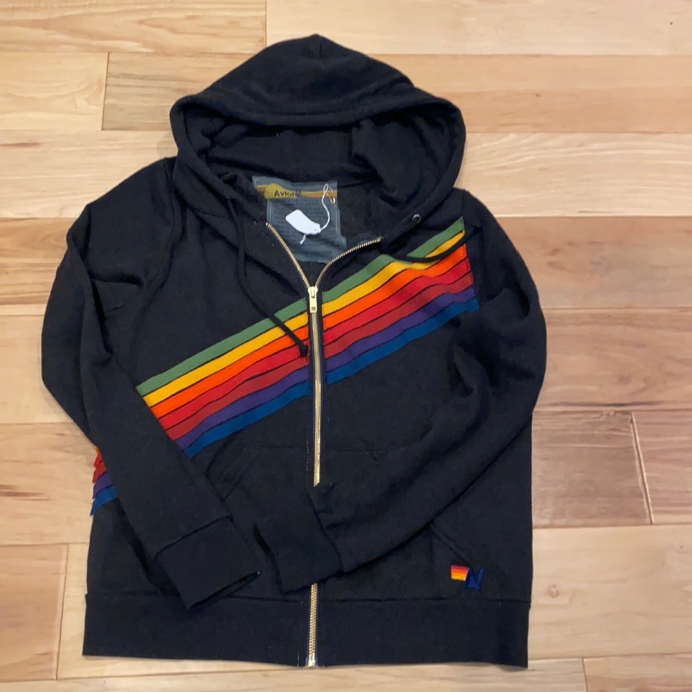 NWT Aviator Nation Zip Up
